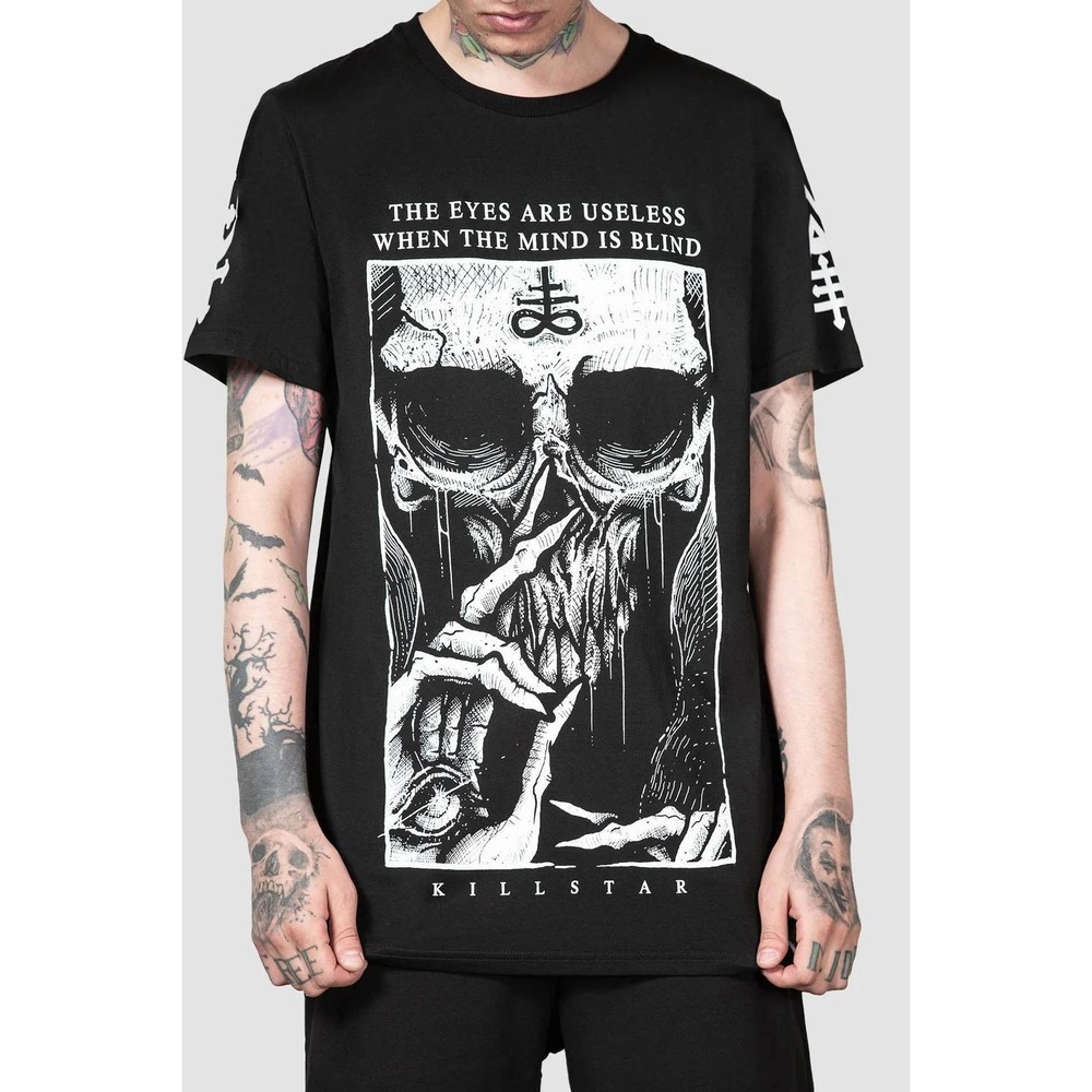 Killstar blind mind t shirt unisex men women alternative goth punk